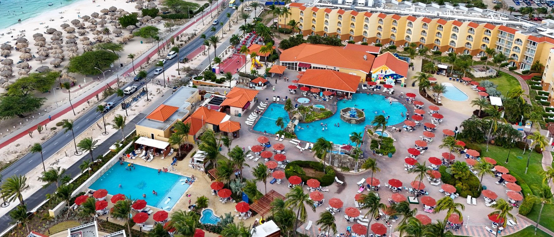 La Cabana BRC Pools View